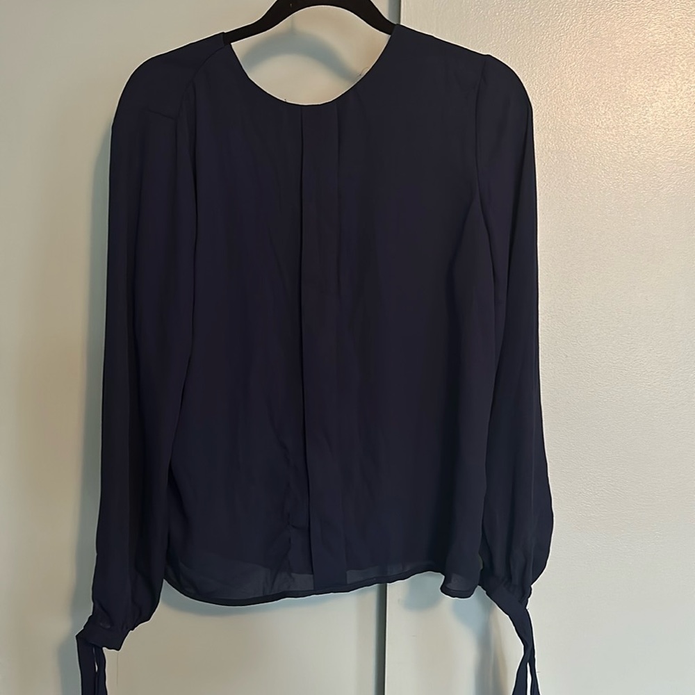 Brand new without tags blouse dark blue